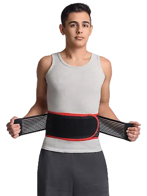 MAXAR Bio-Magnetic Deluxe Back Support Belt - Infared/Cera Heat Fabric: BMS-511 • $50.05