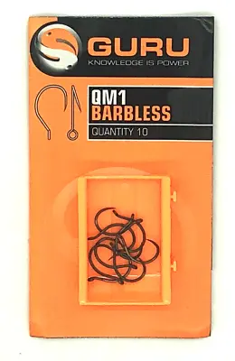 Guru QM1 Barbless Hooks • £2.99