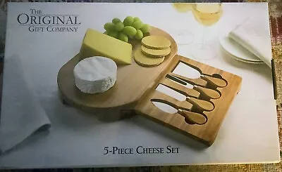 5 Piece Cheese Board And Knife Set New And Unused Gift. • £9