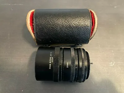 Vivitar Model AT-1 36mm 20mm 12mm Macro Extension Lens Tube W/Case  • $15