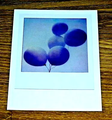 The Impossible Spectrum Project Photograph Postcard ~ Five Purple Balloons ~ New • £1.50