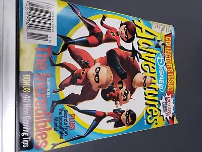 Disney Adventures Kids Magazine - November 2004 - The Incredibles - Comic  • $1.99