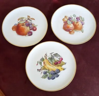 $32.95 • Buy Eschenbach Bavaria Baronet China Lot Of 3 Fruit & Nut Dessert Plates Porcelain