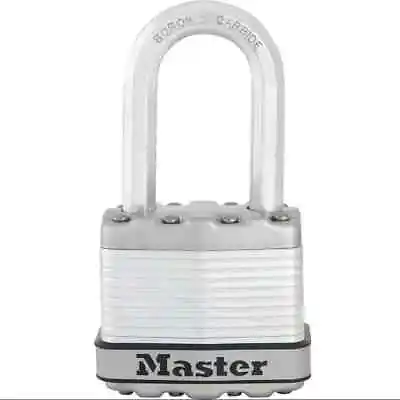 Masterlock - M1DLF 45mm Wide Excell Laminate Steel Padlock 38mm Long Shackle • £9.95