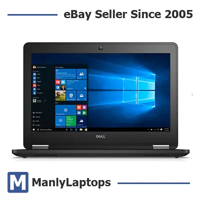 Dell Latitude E7270 12  FHD Laptop PC I7-6600U 2.6GHz 16GB RAM 512GB NVMe Win10P • $449.99