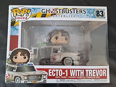 Funko Pop! Rides: Ghostbusters - Ecto-1 With Trevor #83 • £21.81