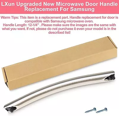 NEW Microwave Door Handle DE94-02933A Fits Samsung AP5622966 2448710 PS4239327 • $21.81