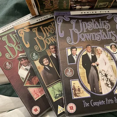 Upstairs Downstairs / Complete DVD Boxset / Network / Near Mint Discs • £12.99