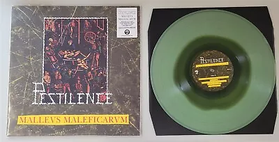 Pestilence Malleus Malleficarum Coke Bottle Green Vinyl LP Record New Reissue • $29.99