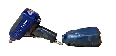 Snap-On MG725 1/2” Drive Air Impact Wrench Pneumatic Tool With Cover- Blue/Black • $149