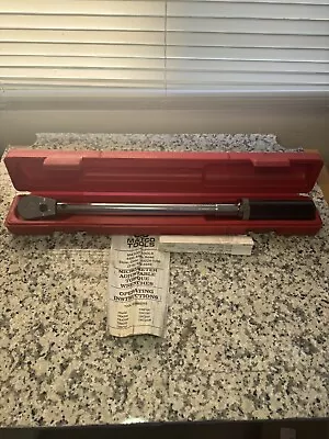 Matco Tools TRB100 3/8” Torque Wrench 10-100ft Lbs W/case USA • $134.95