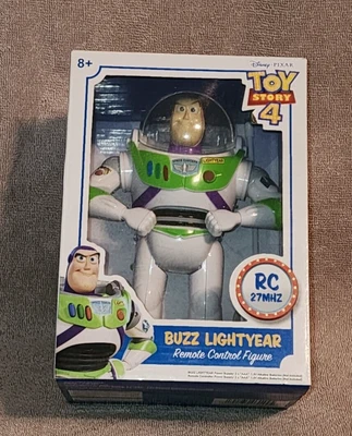 $15.99 • Buy NEW Buzz Lightyear Remote Control Walking Figure Retractable Wings Toy Story 4!