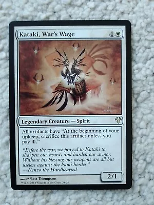 Kataki War's Wage (Modern Event Deck) MTG • £4.47