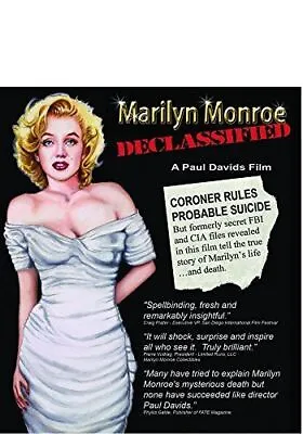 Marilyn Monroe Declassified New Bluray • $42.24