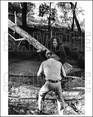 SIX MILLION DOLLAR MAN 8X10 Photo 316-06 ANDRE THE GIANT As Bigfoot & LEE MAJORS • $9.99