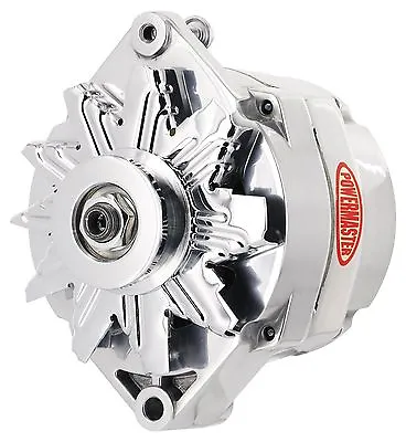 $179.54 • Buy Powermaster 27294 GM 12si 100 Amp Polished Alternator 1V Pulley 1 Or 3 Wire