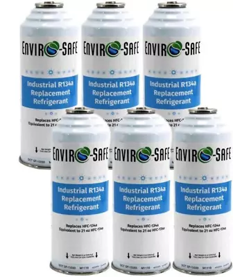 R 134a Refrigerant Replacement Cans- Coldest Refrigerant For Auto - 6 Pack • $80