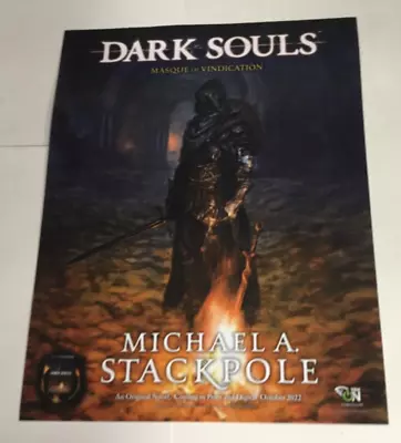 Dark Souls Astorias Video Game Role Playing Game Action Wall Art POSTER 8.5 X11  • $8.99