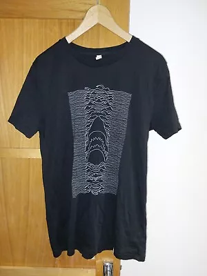 Joy Division Style Jaws T Shirt Large Mens • £10
