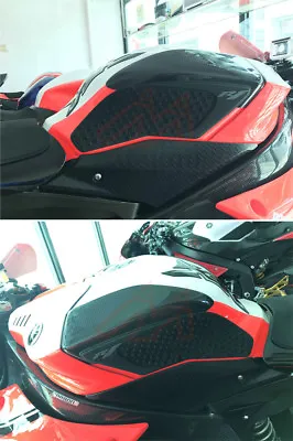 Motorcycle Tank Traction Pad Side Gas Knee Grip Protector For Yamaha R1 R6 MT-07 • $19.60