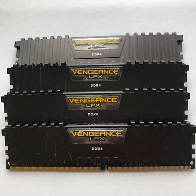 £51 • Buy 64GB (4x16GB) VENGEANCE LPX DDR4 2400MHz  Computer Memory Ram Gaming