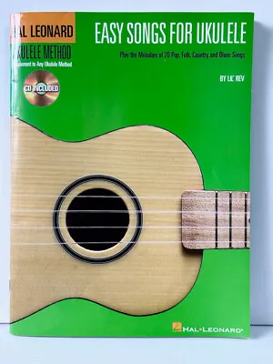 Easy Songs For Ukulele By Lil' Rev Hal Leonard With CD: AS NEW • $25.50