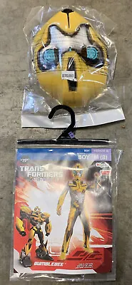 $24.99 • Buy Transformers Bumblebee Halloween Costume - Sz 8 - Boy M - EUC