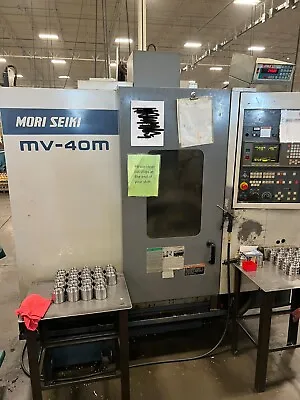 Mori Seiki VERTICAL MACHINING CENTER Model MV40M Control:  MSC 518/FANUC 18M • $13850