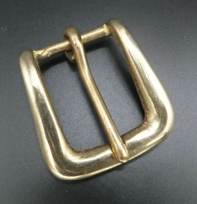 £3.55 • Buy SOLID CHUNKY BRASS BELT BUCKLE [ 3/4  - 1-1/2  ] LEATHERCRAFT [ 20 Mm - 38 Mm ]