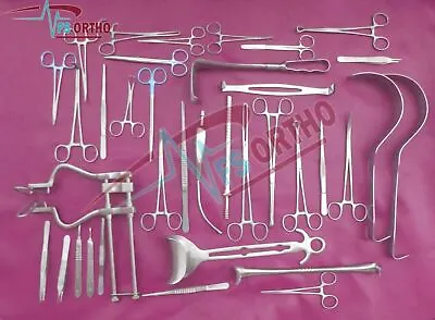 Basic Laparotomy Instruments 108 Pieces Set Of Surgical Medical Instruments • $399.50