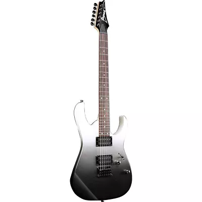 Used Ibanez RG421 RG Standard Electric Guitar - Pearl Black Fade Metallic • $240
