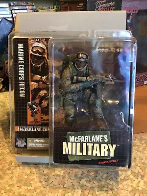 Mcfarlane's Military Marine Corps Recon Action Figure Series Debut 2005 Tmp Nip • $25.99