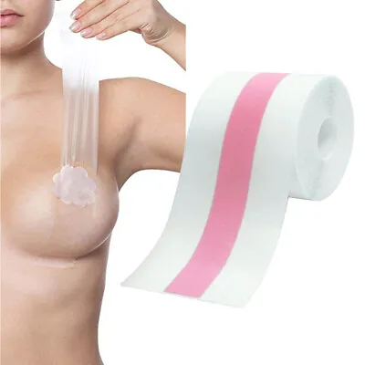 £7.99 • Buy Invisible Boob Tape Women Bra Nipple Cover Adhesive Push Up Breast Lift Tape  