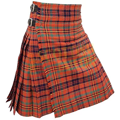 Scottish Traditional Handmade Macleod Red River Ancient Tartan Kilt For Men Kilt • $90