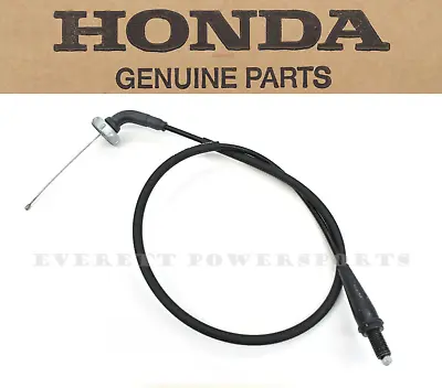 $35.43 • Buy Throttle Cable 86-00 XR100 R OEM Genuine Honda Throttle Wire And Cap Set #E167