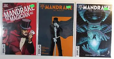 Mandrake The Magician Lot Of 3 #234 Dynamite (2015) 1st Print Comic Books • $7.44