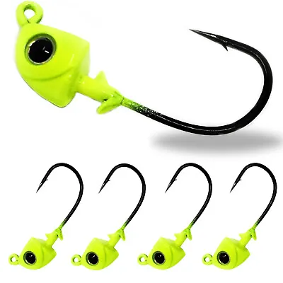 Reaction Tackle Tungsten Swimbait Jig Heads (5-Pack) • $17.99