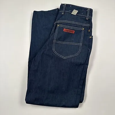 Vintage Sasson Jeans Dark Blue Denim 28x31 • $50