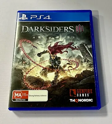 Darksiders III 3 - For PS4 Or PS5 - Good Condition - Free Post • $11