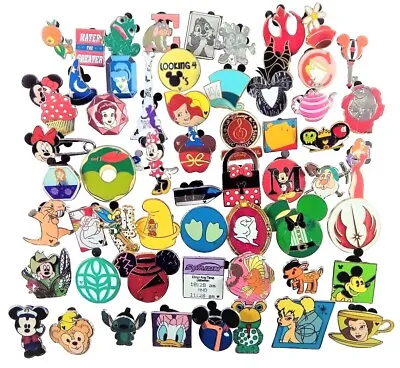 Disney Assorted Pin Trading Lot ~ Pick Size From 5-300 ~ Brand New ~ No Doubles • $172.95