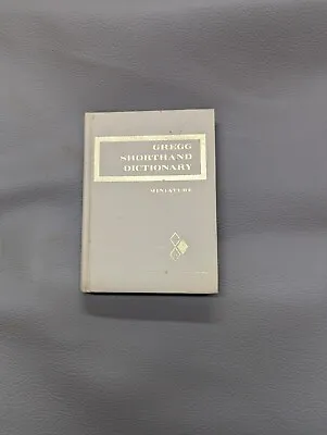 Gregg Shorthand Dictionary Miniature Diamond Jubilee Series  • $16.50