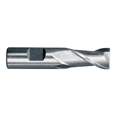 7/16 X 3/8  2 Flute High Speed Steel Single End Center Cut End Mill (5801-0437) • $7.31