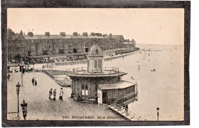£2.50 • Buy Cheshire Wirral   New Brighton  Promenade Posted 1906