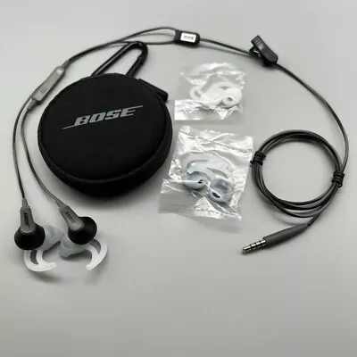 Bose SoundSport Wired 3.5mm Jack Earbuds In-ear Headphones Charcoal Earbuds • $39.95