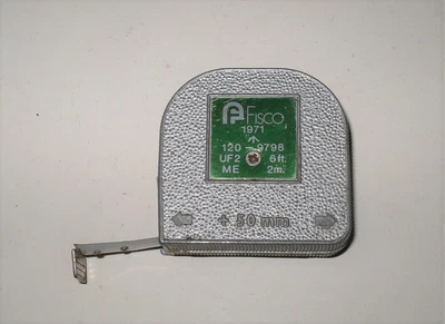 £8.99 • Buy 1971 Vintage FISCO Metal TAPE MEASURE