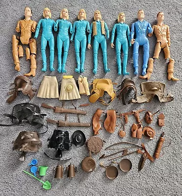 Large Marx Johnny West/Jane West Dolls And Accessories Lot • $59.99