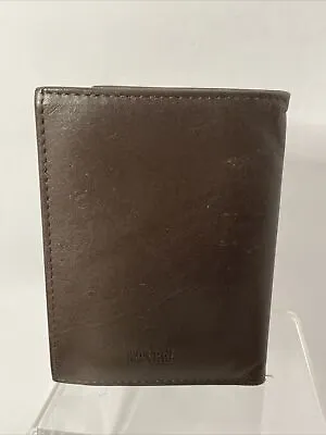 Wilson's Leather Mini Wallet Credit Card Case Brown • $4.49