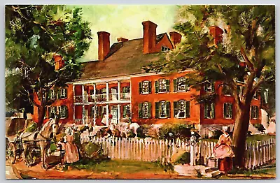 Vintage Postcard - Civil War - Chancellor House - Virginia - VA • $3.50