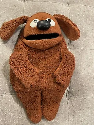 1977 Fisher Price Rowlf The Dog Muppet Show#852 Brown Dog Jim Henson Puppet • $76.99