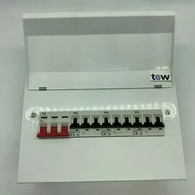 Small 3 Phase Metal Distribution Board Consumer Unit Workshop Industrial Unit • £129.95